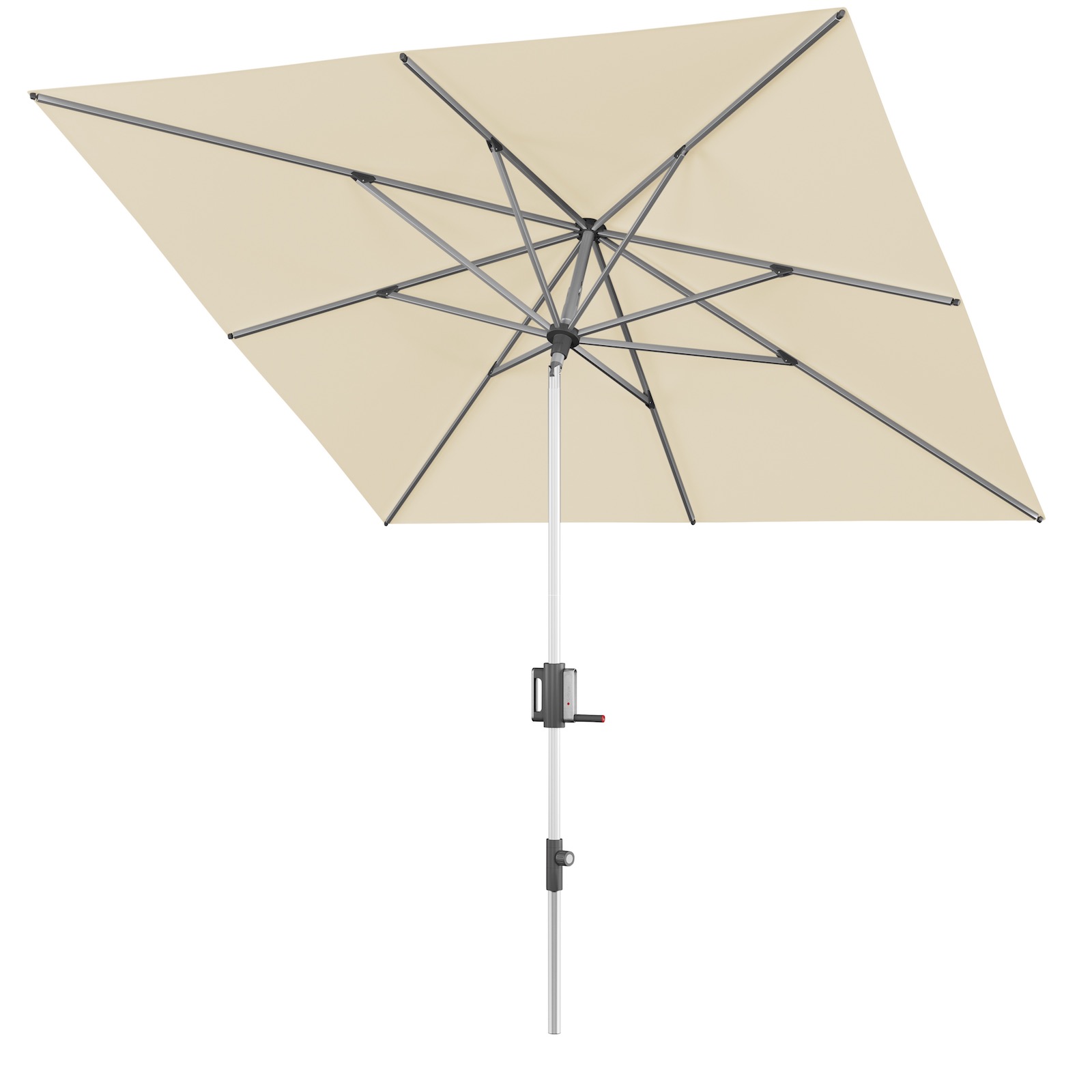 KNIRPS APOLL 230 x 150 cm rechteckig Balkonschirm 7 Farbvarianten Sonnenschirm