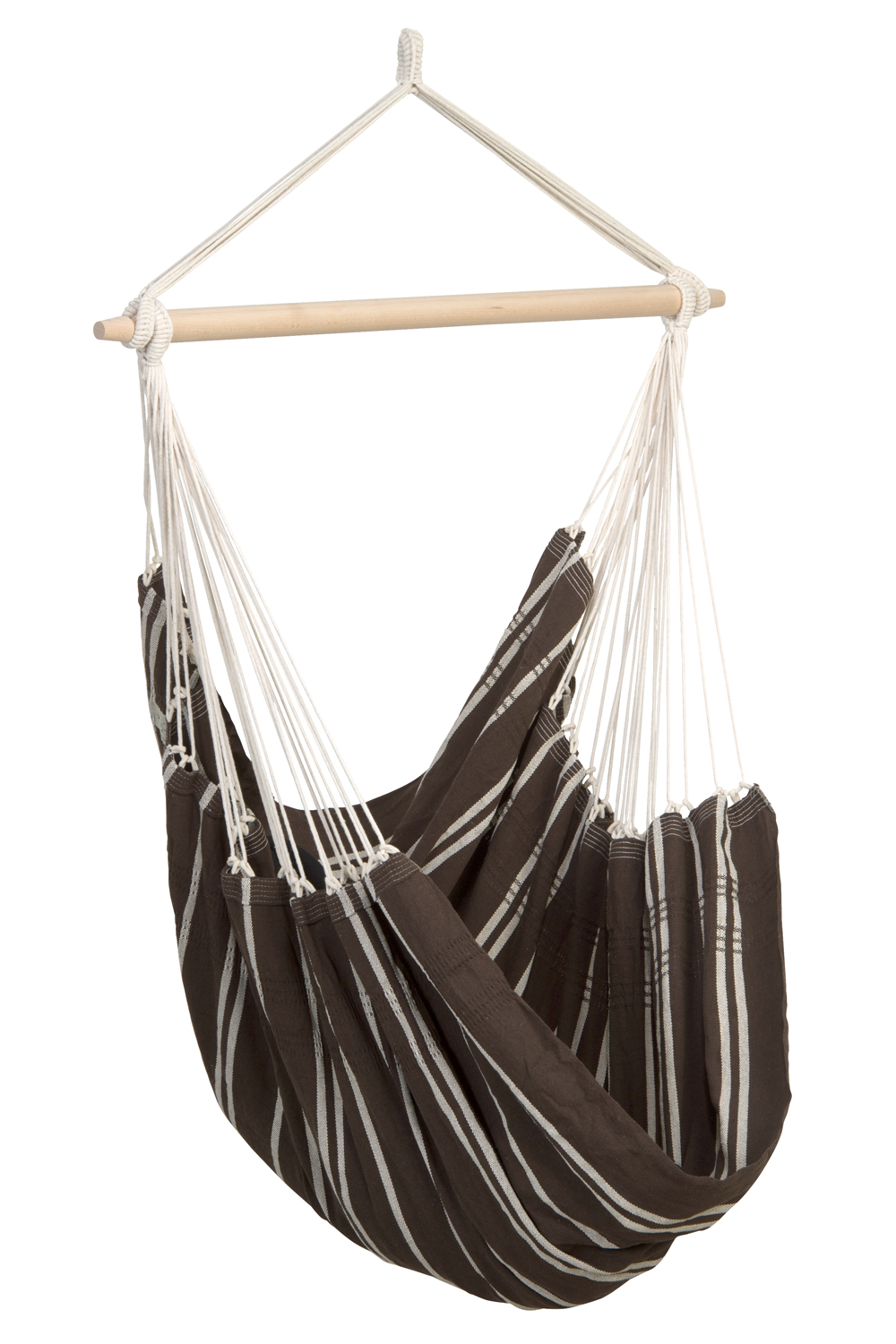 AMAZONAS XL Hängesessel Brasil Mocca mit Spreizstab Sitzfläche ca. 160 x 130 cm