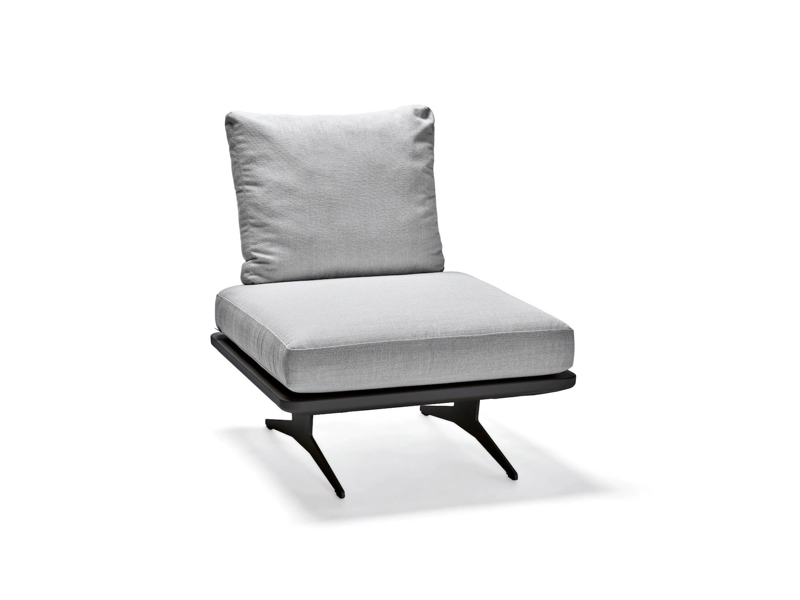 Stern Enya Lounge-Set 7-teilig perlgrau Lounge-Bank Tisch Eckmodul Mittelelement Anstcktische