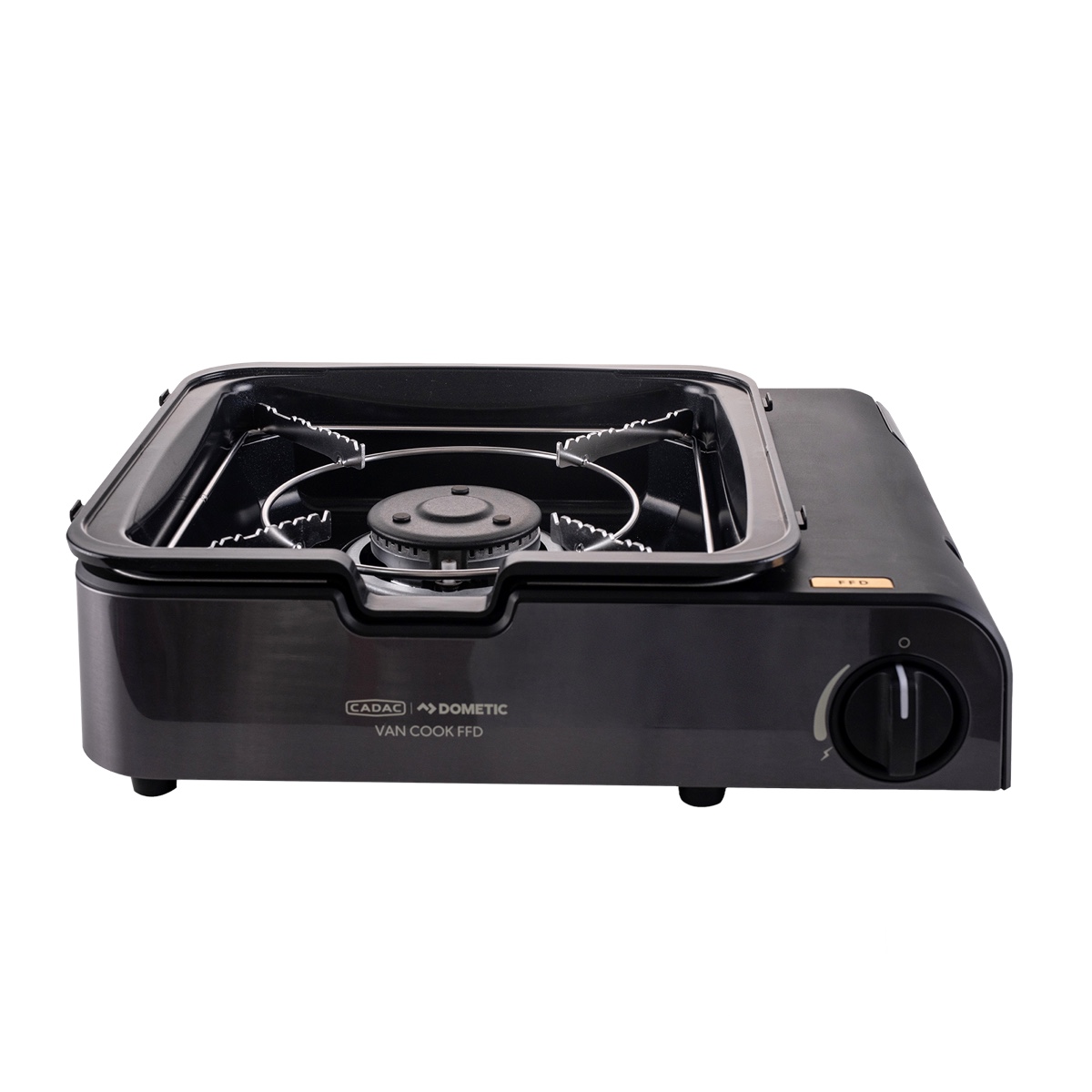 Cadac Van Cook FFD Combo Gasgrill mit Deckel Tischgrill Campinggrill 1025-20-UN