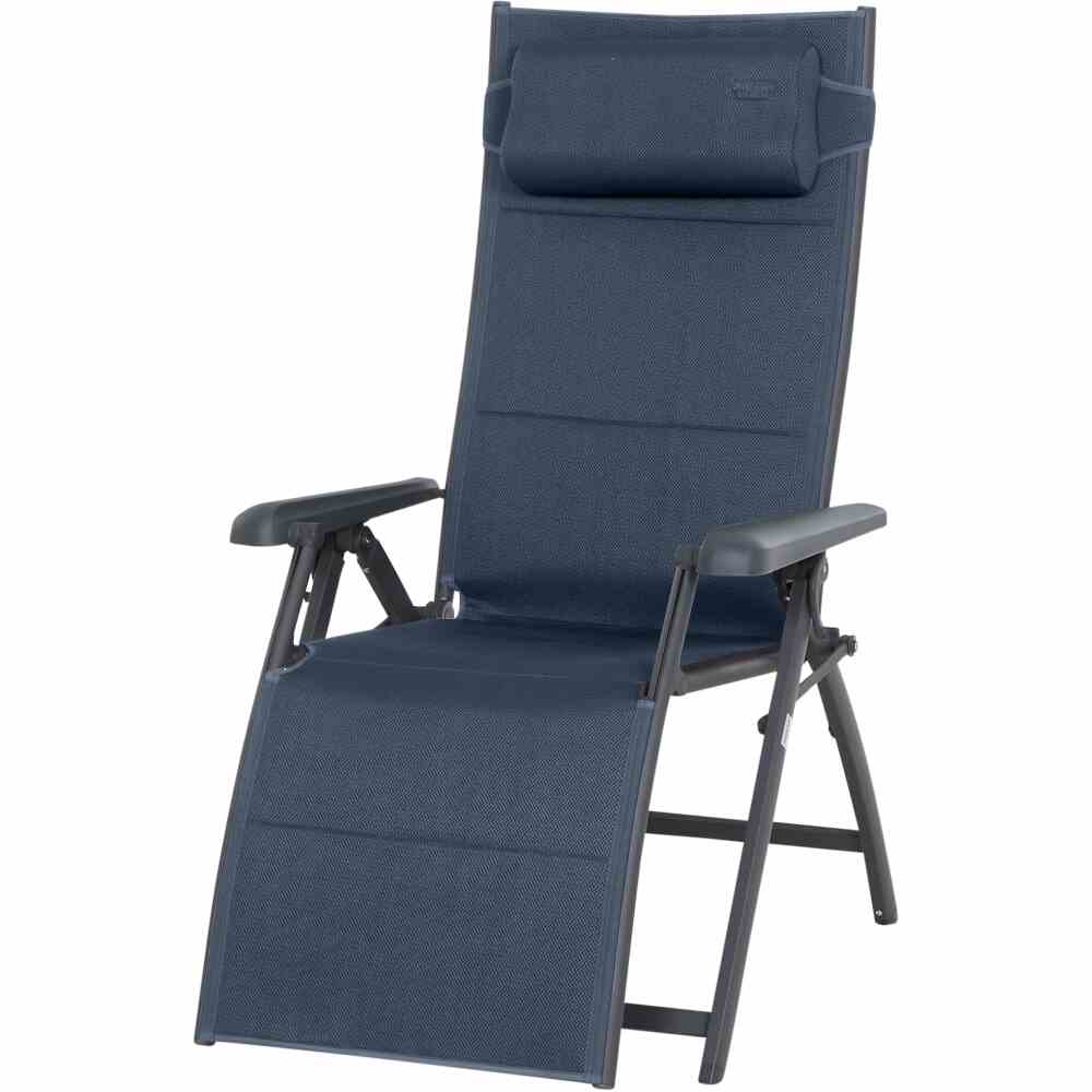 Siena Garden Campingrelax PREMIUM, stufenlos verstellbar, 84x69x124 cm anthrazit M31051