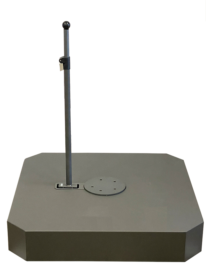 Liro Schirmständer Colour Edition Maxi Plus Alu 180, 81 x 81 cm anthrazit CE-AH180-A