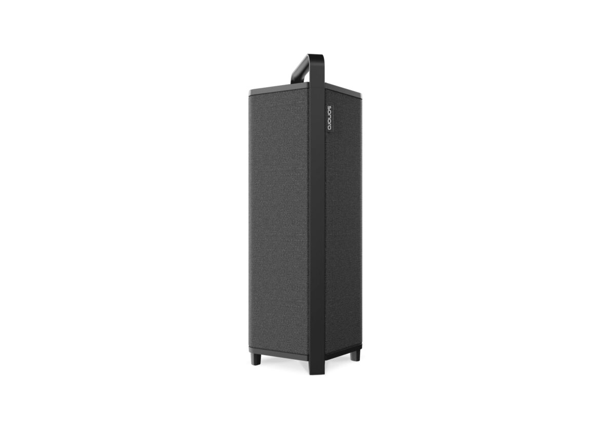 sonoro Vibes XL Tragbarer Outdoor Bluetooth Lautsprecher mit HiFi-Klang Schwarz