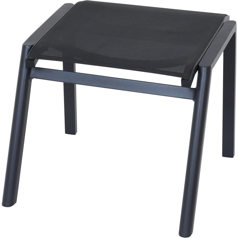 Siena Garden Bologna Dining Hocker – Aluminium & Ranotex in grau (T88502)