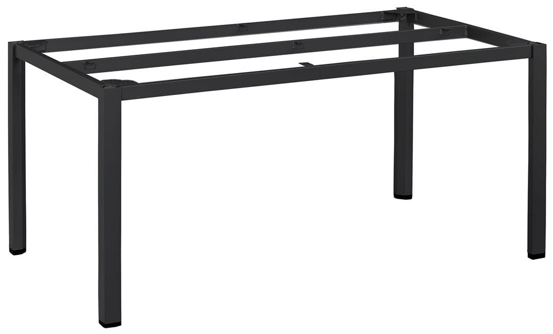 Kettler-Line Tischgestell 160x95x72cm schwarz matt  Aluminium