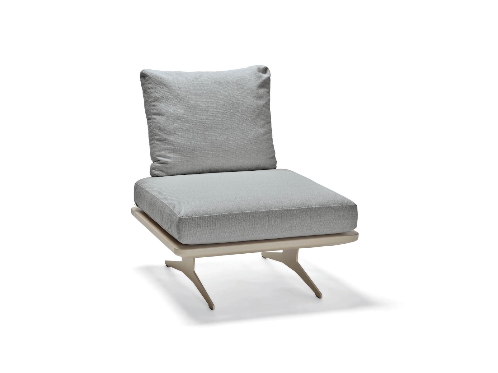 Stern Enya Lounge-Set 7-teilig Greige/Granitgrau Lounge-Bank Lounge-Tisch Eckmodul Mittelelement