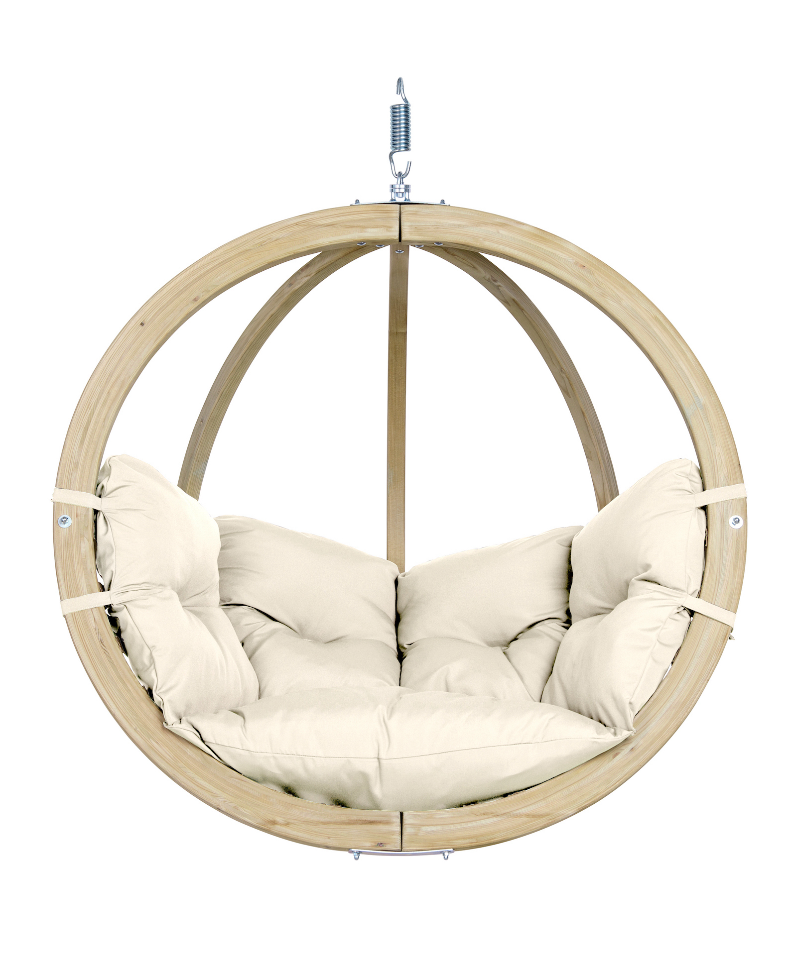 AMAZONAS Hängesessel Globo Chair Natura inkl. Sitzkissen und Spiralfeder AMAZONAS Hängesessel Globo Chair Natura inkl. Sitzkissen und Spiralfeder