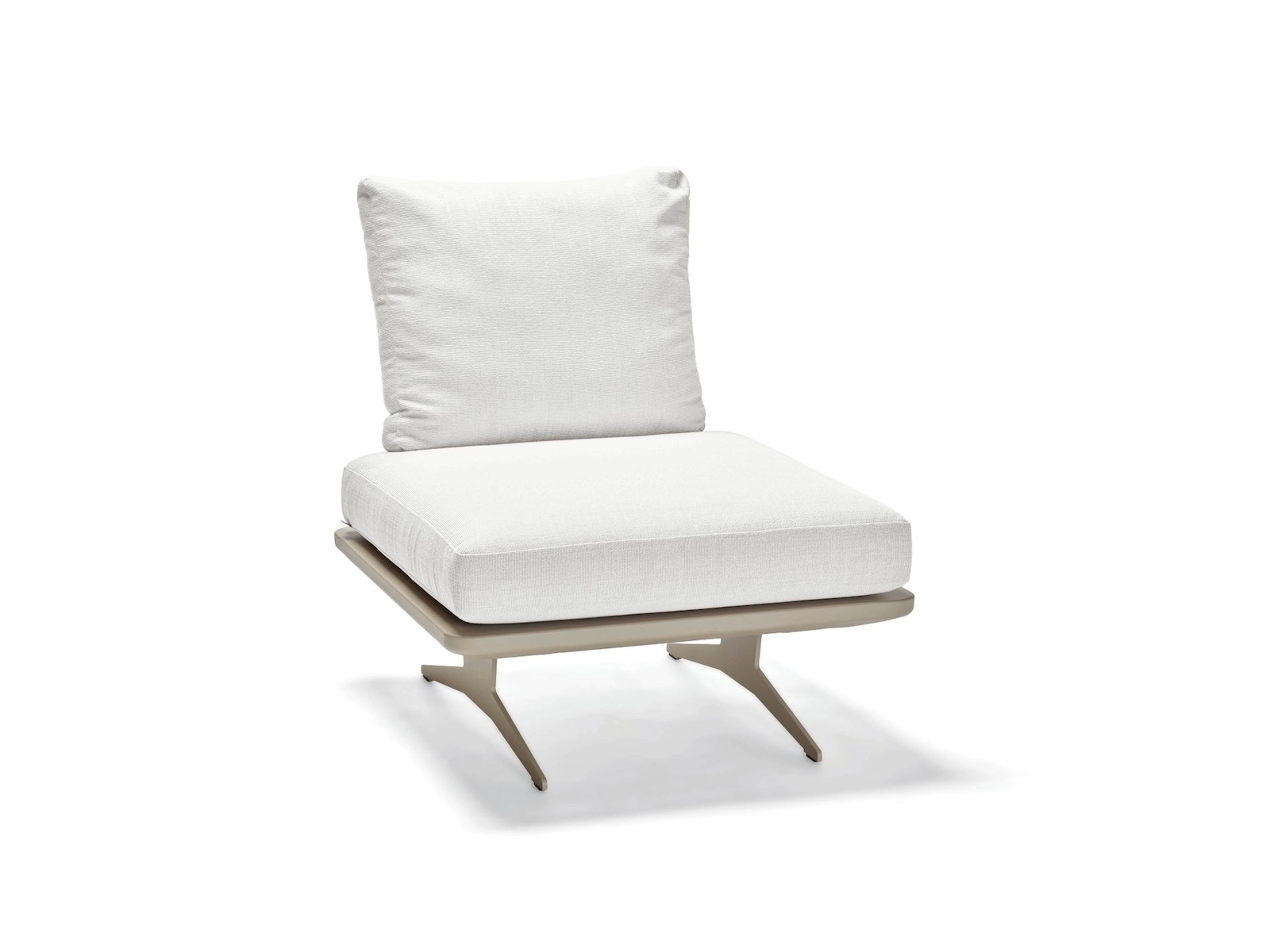 Stern Enya Lounge-Set 7-teilig Greige/Ivory Lounge-Bank Lounge-Tisch Eckmodul Mittelelement