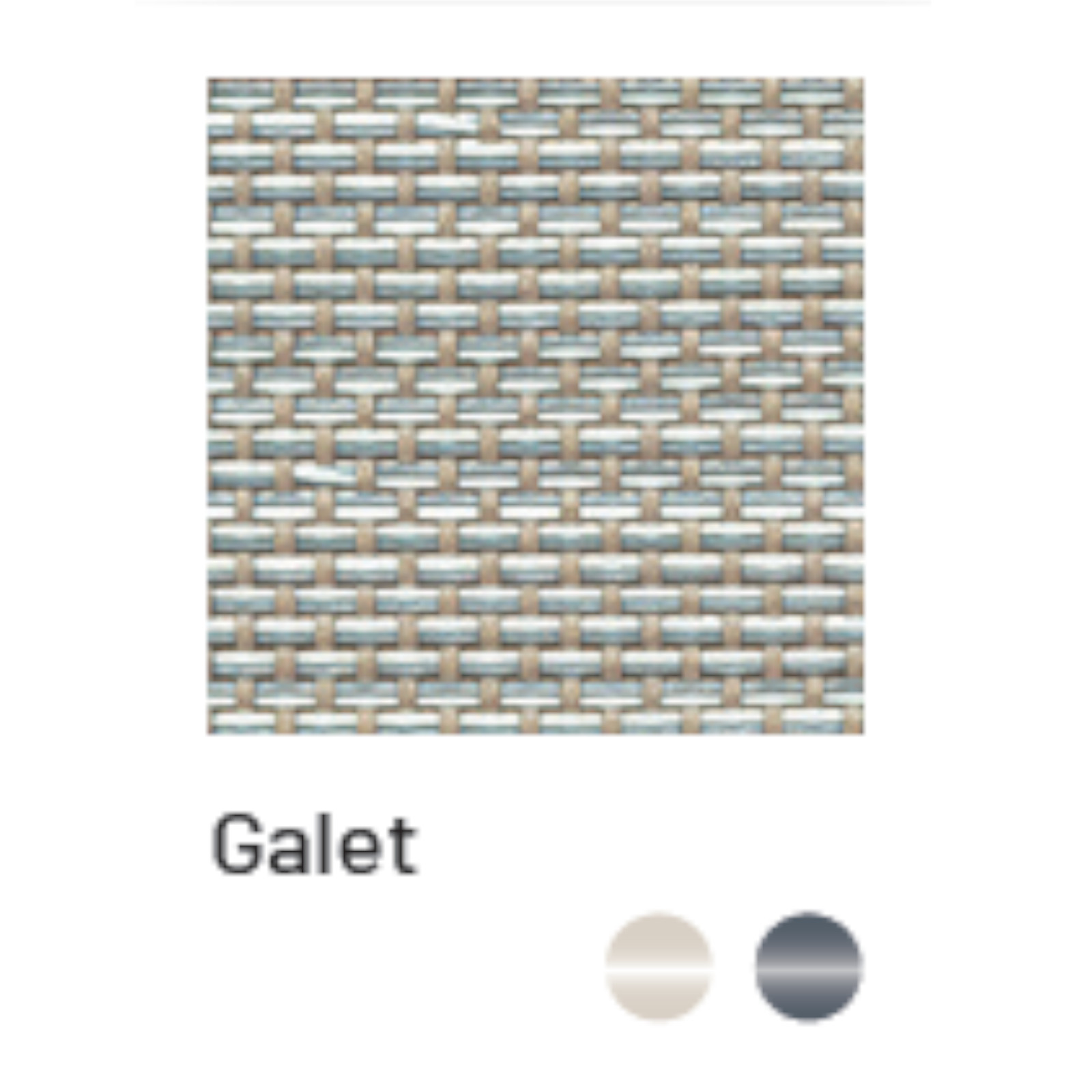 Lafuma Miami II Haut Batyline® Duo Sonnenliege Galet LFM5172.9714