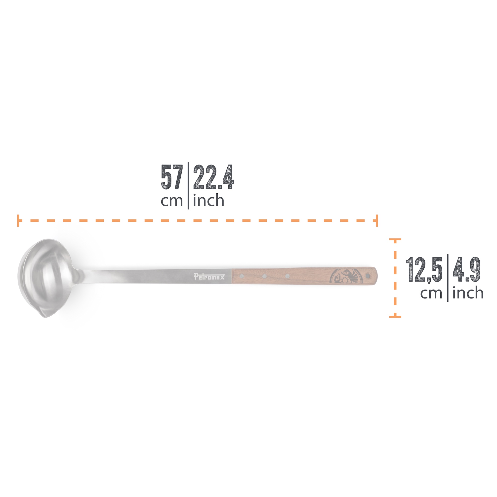 Petromax Schöpfkelle 57 cm Länge LADLE50