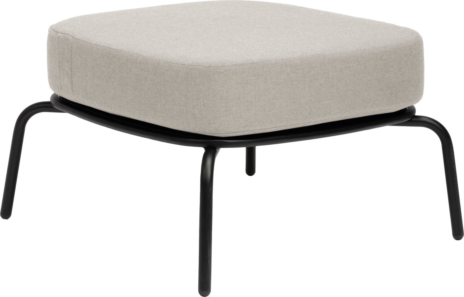 Stern Odea Lounge-Set 5-teilig Greige/Granitgrau Lounge-Bank Lounge-Sessel Tisch Hocker