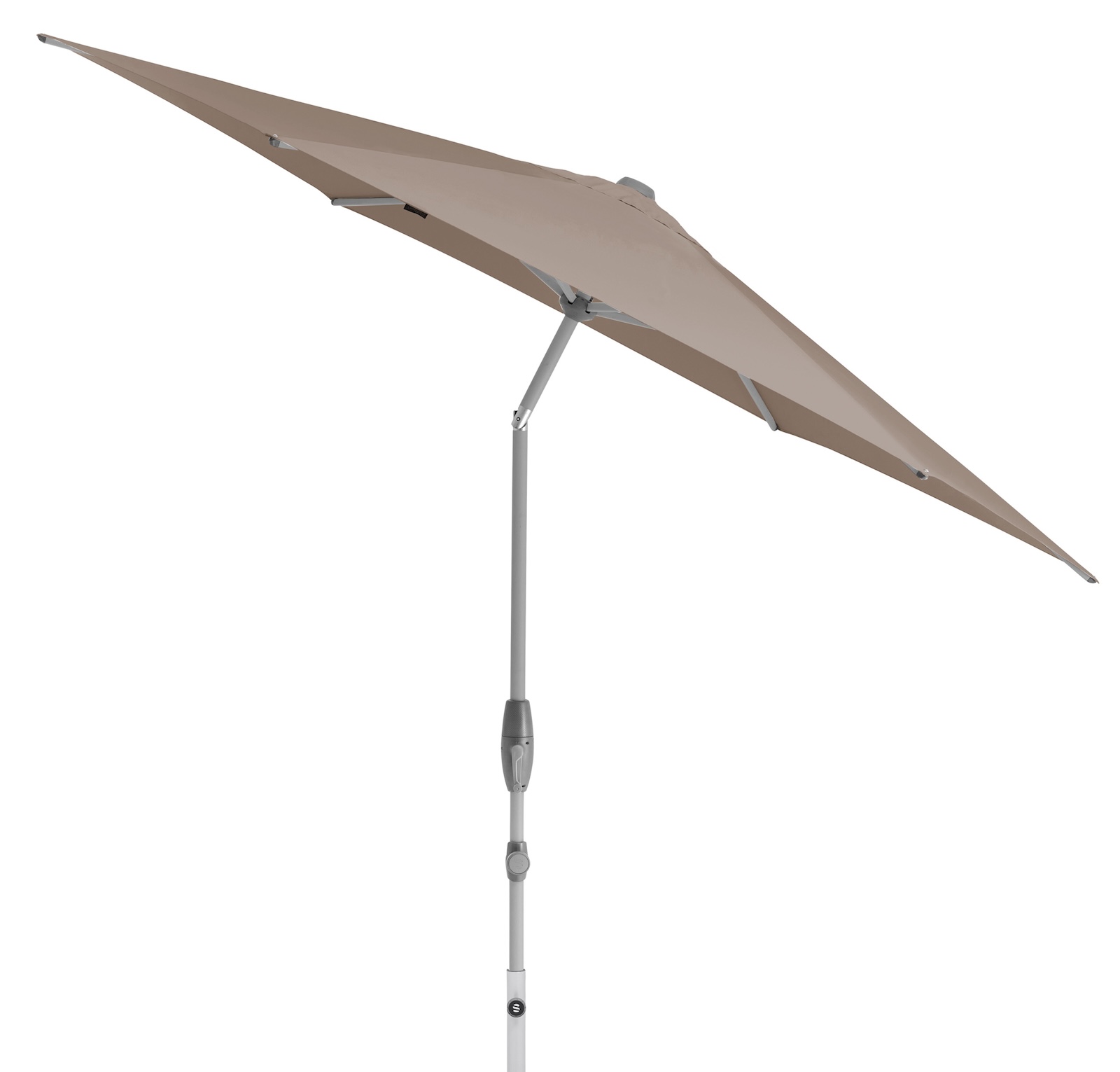 Sonnenschirm SUNCOMFORT® by Glatz Shell Turn rund ø 300 cm in Light Taupe 053