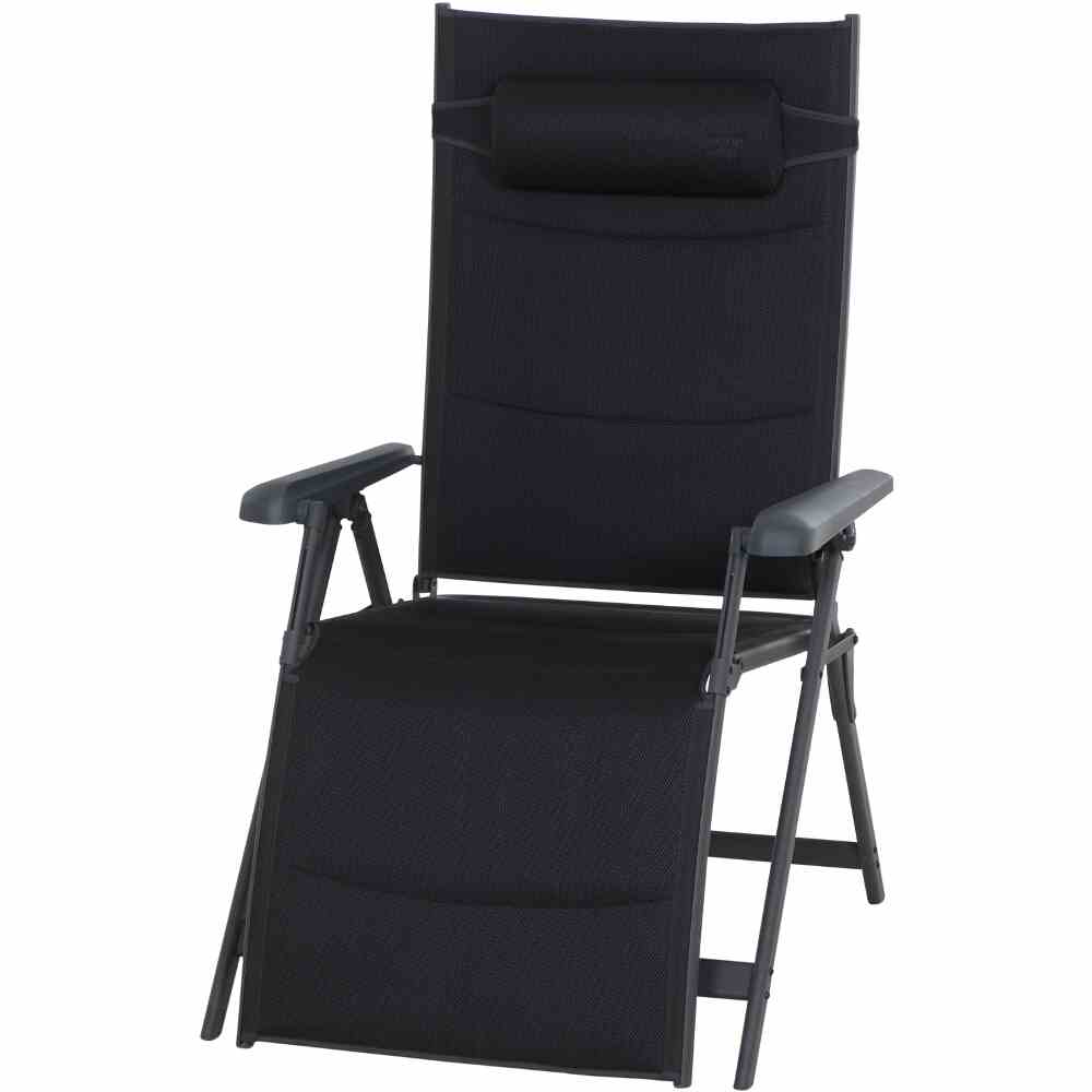 Siena Garden Campingrelax XL PREMIUM, stufenlos verstellbar, anthrazit M31057