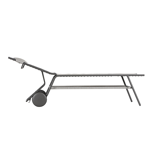 Lafuma Miami II Haut Batyline® Duo Sonnenliege Galet LFM5172.9714