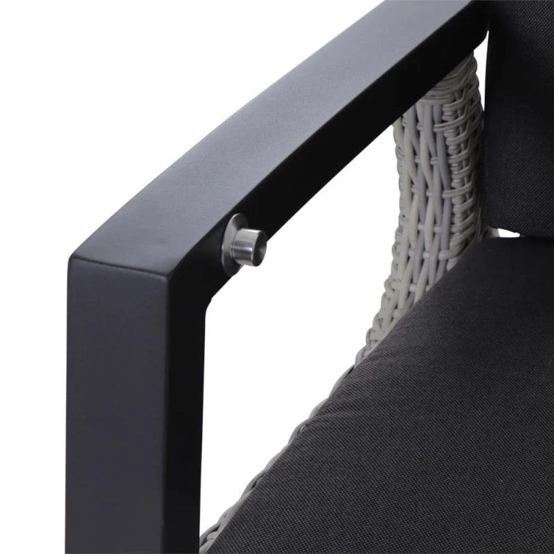 Siena Garden Dining Move Corido SE Sessel Alu, Geflecht, inkl. Kissen