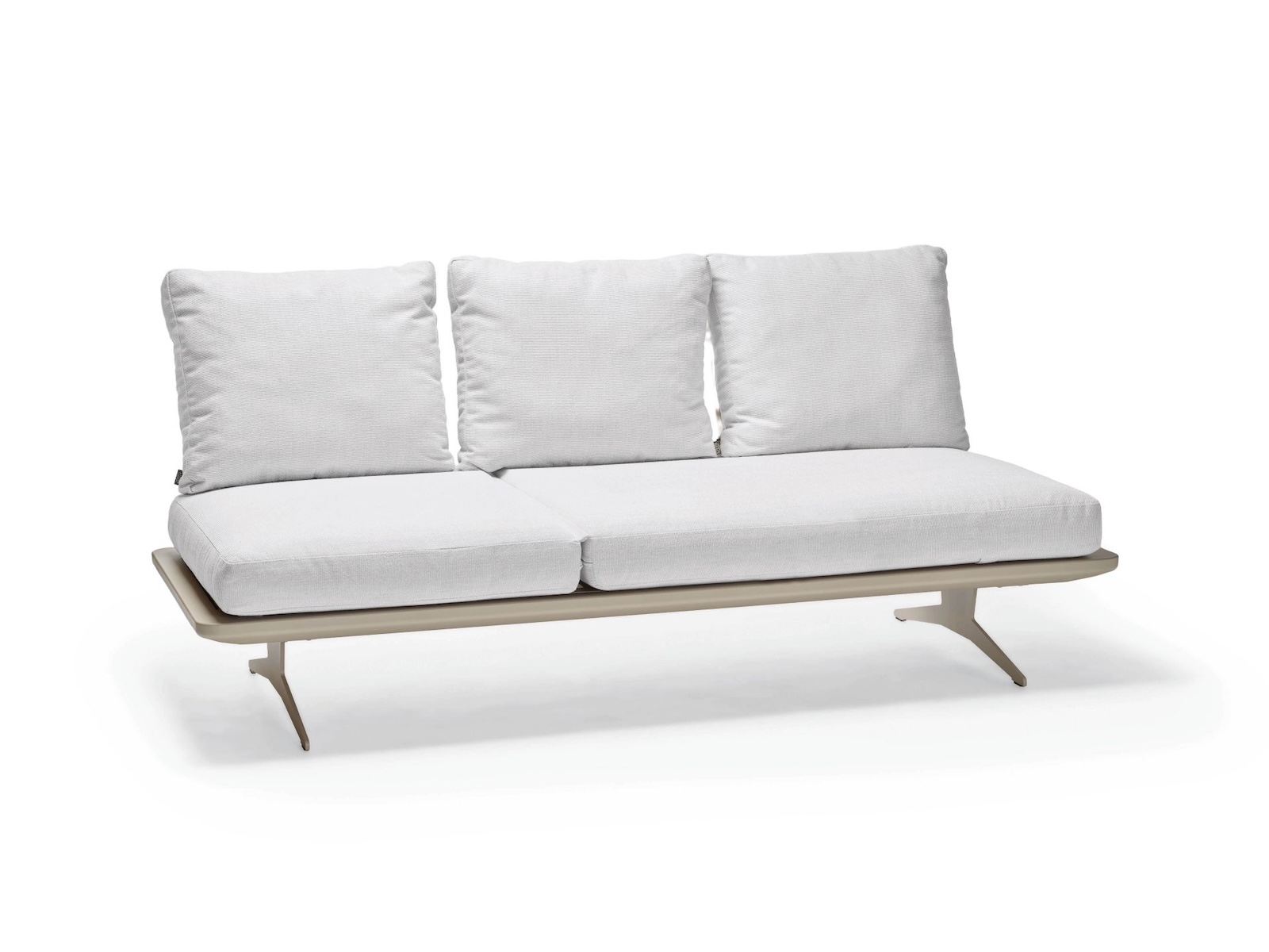 Stern Enya Lounge-Set 7-teilig Greige/Ivory Lounge-Bank Lounge-Tisch Eckmodul Mittelelement