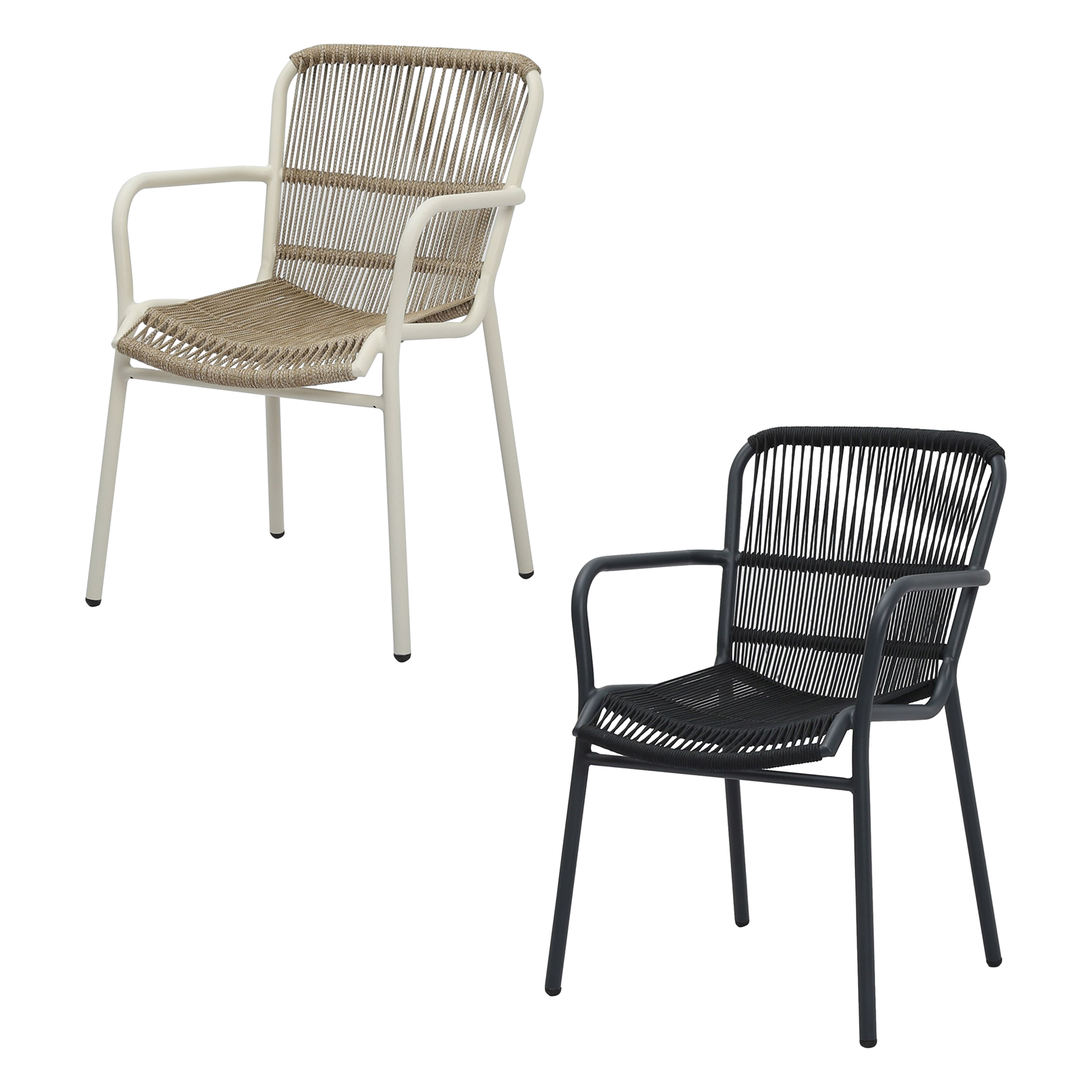 Best Fellow Outdoor Dinning Stuhl Gartenstuhl Loungestuhl Stuhl 66 x 56 x 86 cm