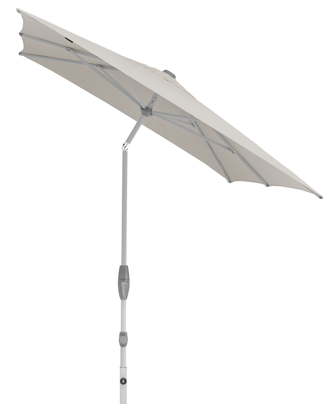 Sonnenschirm SUNCOMFORT® by Glatz Shell Turn rechteckig 250 x 200 cm in Light Grey 013