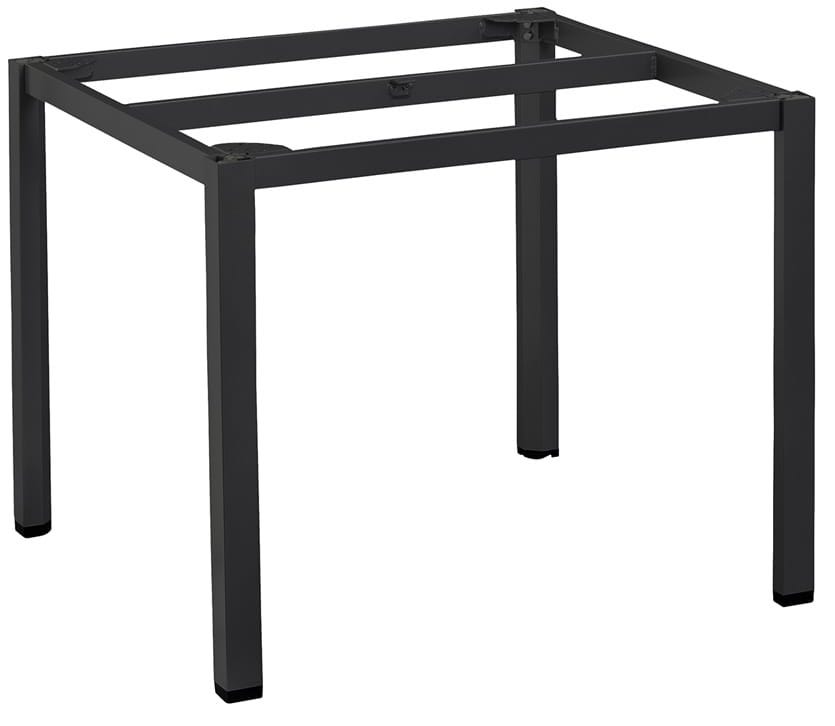 Kettler-Line Tischgestell 95x95x72cm schwarz matt  Aluminium