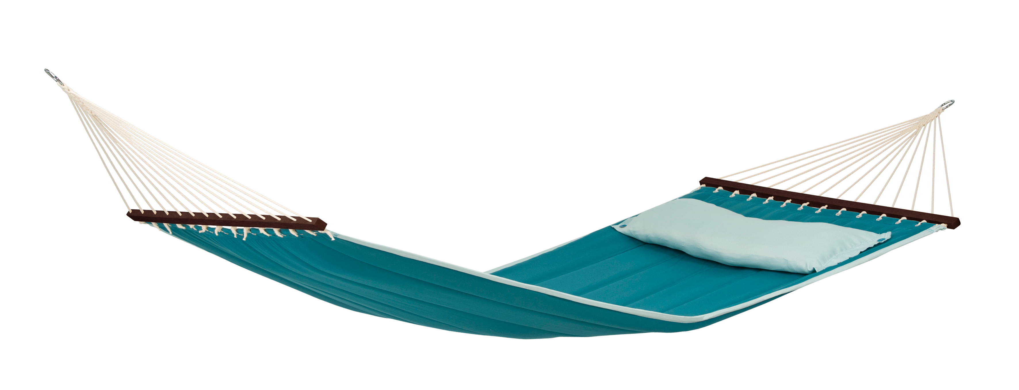 AMAZONAS XL Stabhängematte American Dream Petrol inkl. Kopfpolster 200 x 120 cm