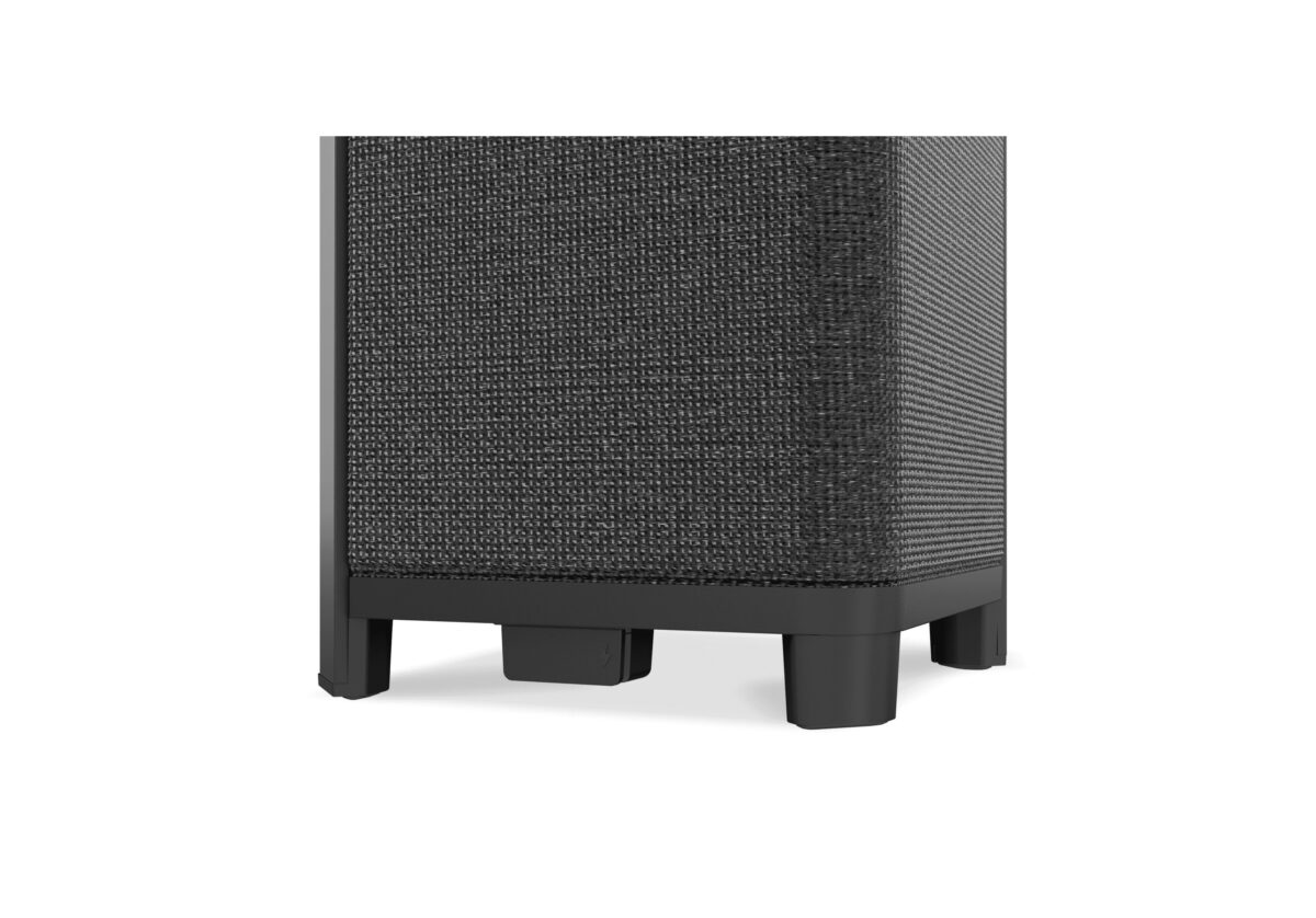 sonoro Vibes L Tragbarer Outdoor Bluetooth Lautsprecher mit HiFi-Klang Schwarz
