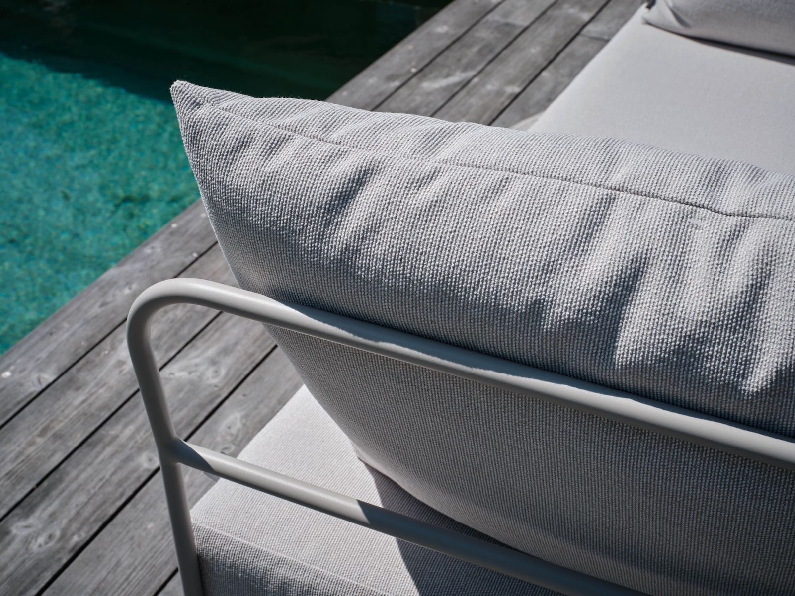 Stern Coco Lounge-Eckelement Lounge-Bank Lounge-Sofa Gartensofa greige/vanilla
