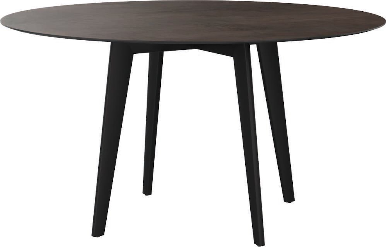 Stern Gartentisch Rund Lounge-Tisch Dining-Tisch Ø134 cm wählbare Tischplatte