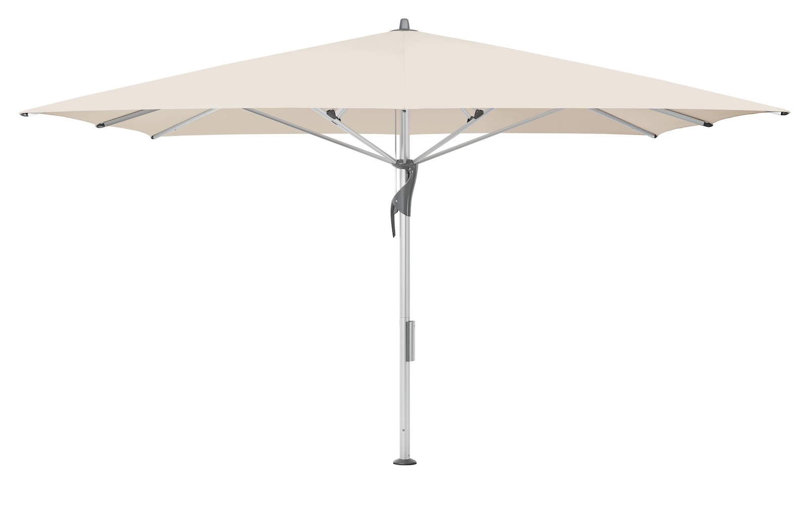 GLATZ Sonnenschirm FORTELLO® rechteckig 400 x 300 cm Farbe 523 Champagne 100 % Polyacryl inkl. Akku-Pack