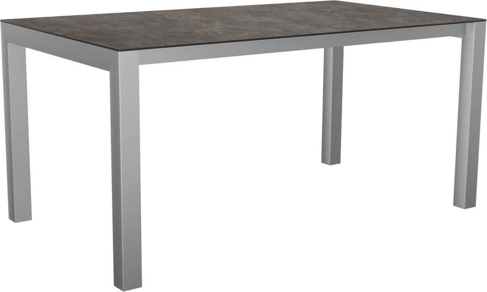 Stern Classic Ausziehtisch Gartentisch Dining-Tisch Aluminium 160/210x90 cm