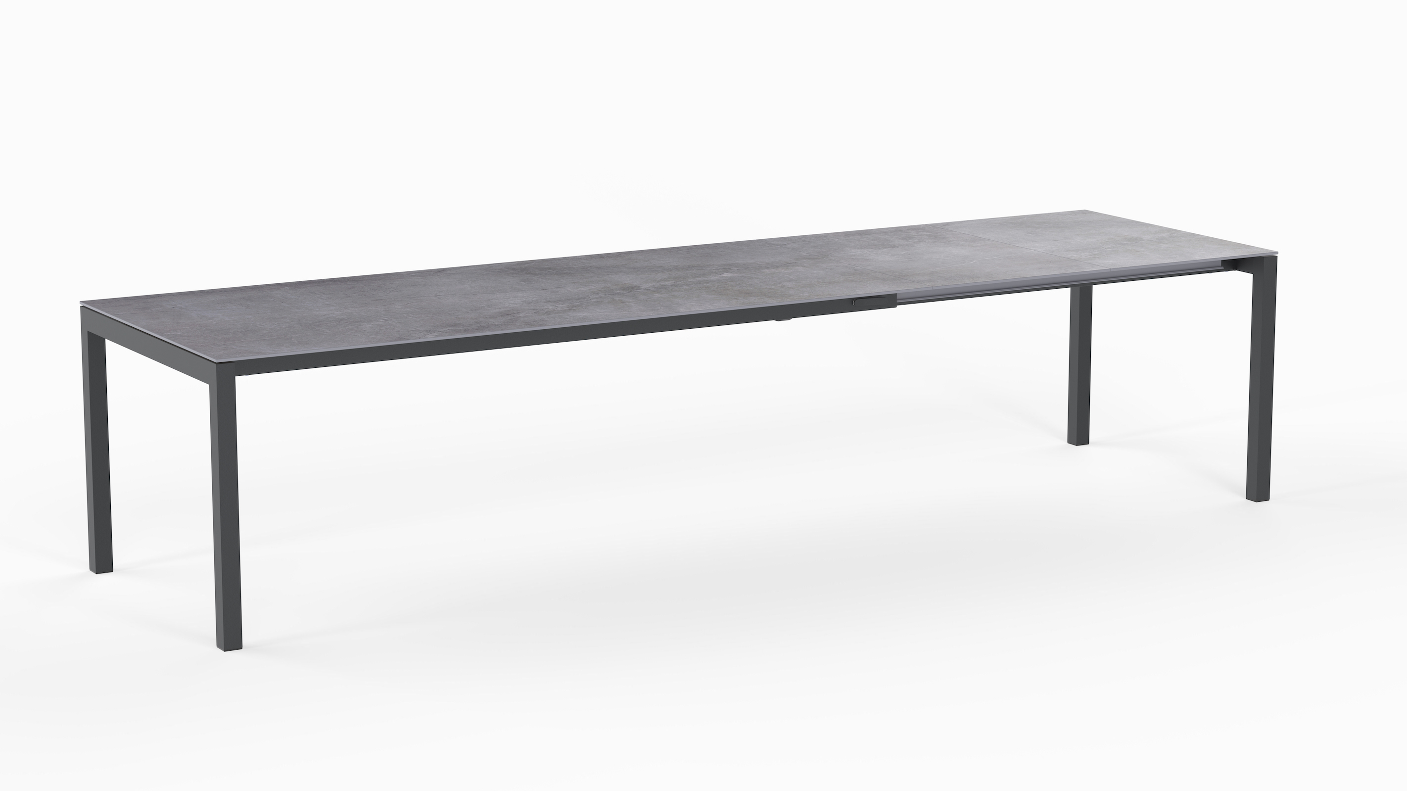 SIT Mobilia Gartentisch Etna ausziehbar Aluminium anthrazit 160/220x95 cm