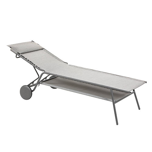 Lafuma Miami II Haut Batyline® Duo Sonnenliege Galet LFM5172.9714