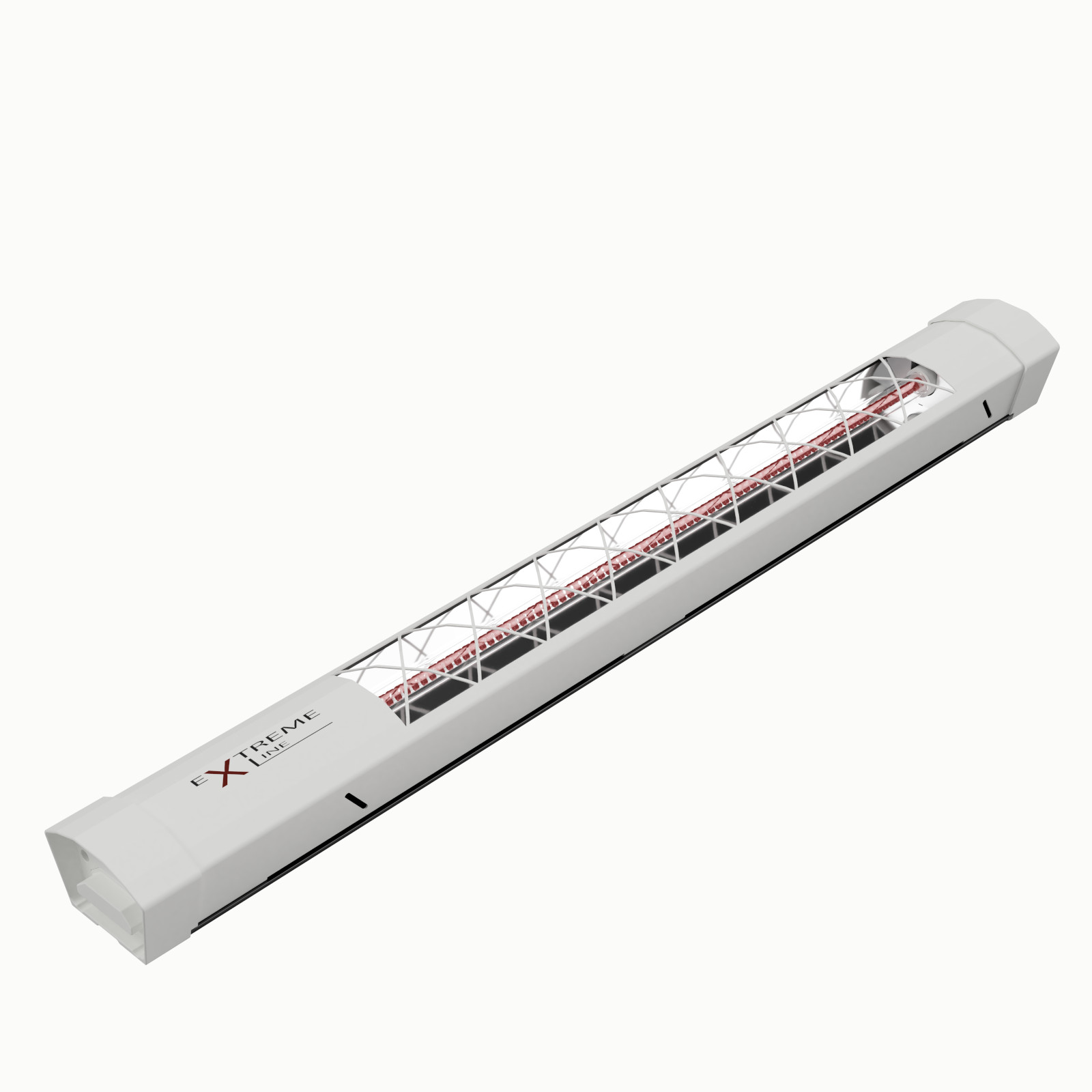 ExtremeLine HeatFlare carbon Edelstahl Infrarotstrahler Heizstrahler 1600 Watt