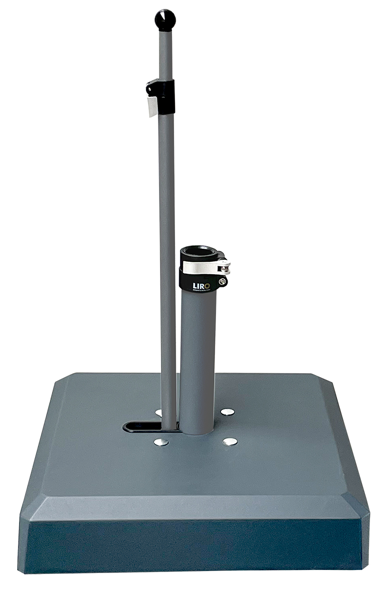 Liro Schirmständer Colour Edition Alu -Vario 65, 55 x 55 cm anthrazit CE-K65-A