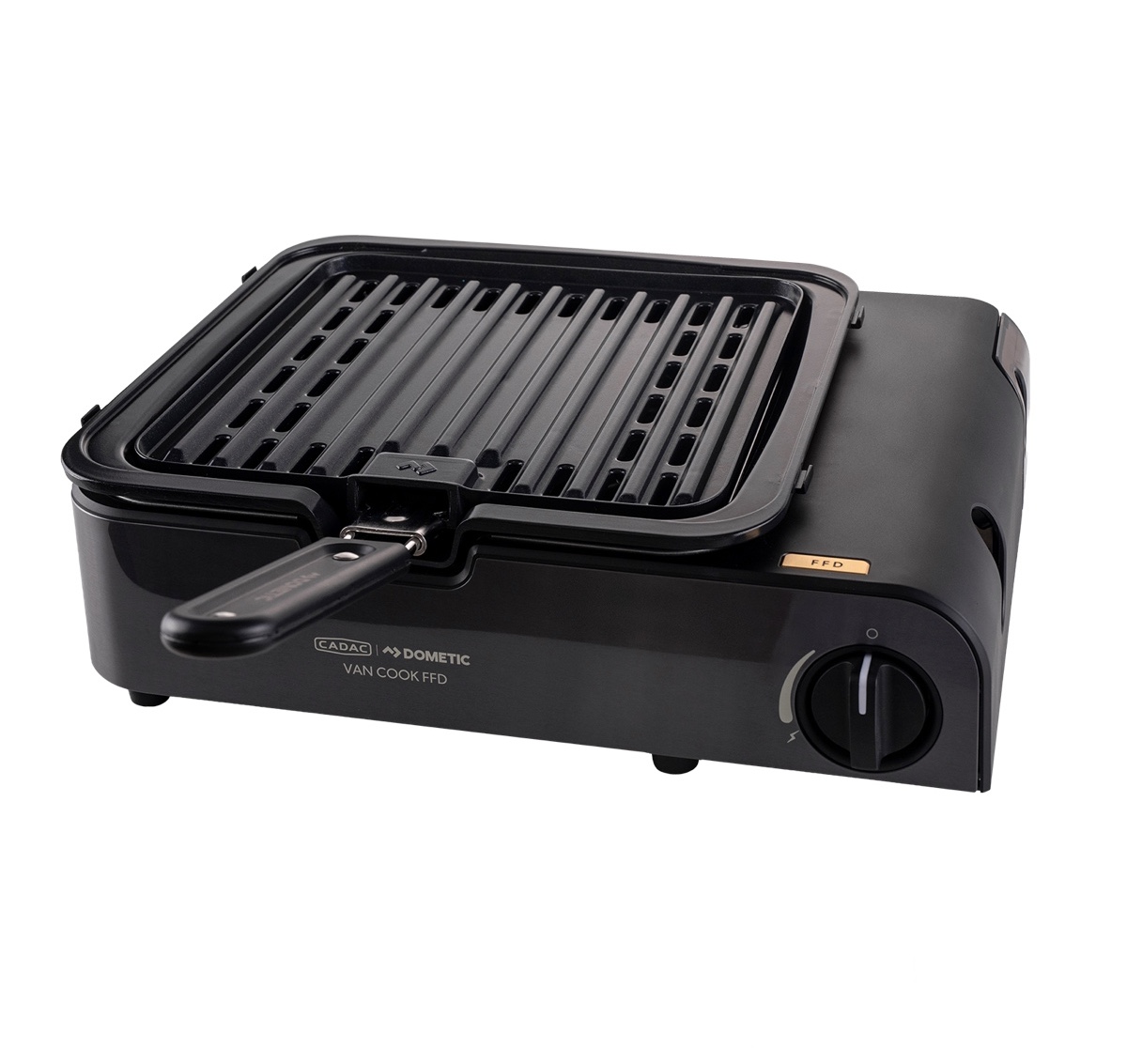 Cadac Van Cook FFD Combo Gasgrill mit Deckel Tischgrill Campinggrill 1025-20-UN