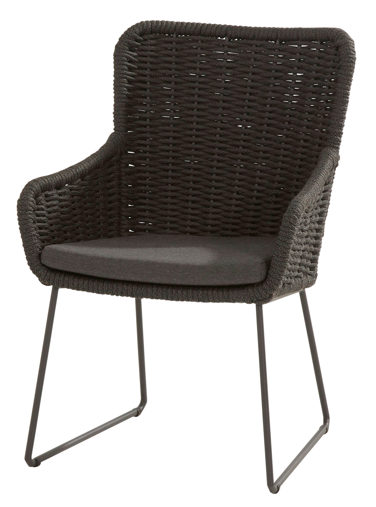 4Seasons Outdoor Dining Sessel Wing inkl. 2 Kissen Outdoorsessel Gartenstuhl Anthrazit 4Seasons Outdoor Dining Sessel Wing inkl. 2 Kissen Outdoorsessel Gartenstuhl Anthrazit