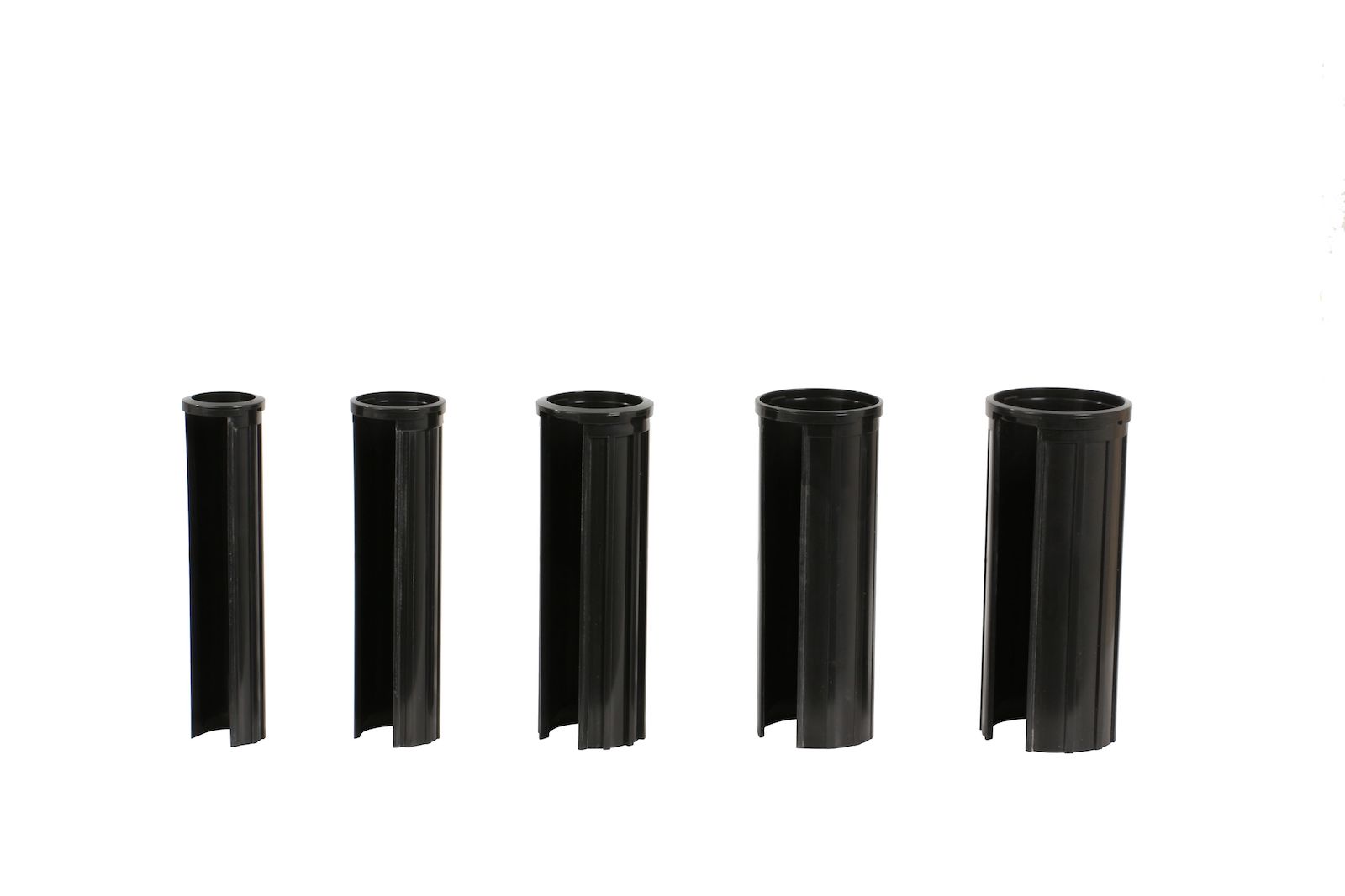 Doppler Reduzierringe 5 Größen für Sonnenschirm Adapter Schirmstock 52 / 48 / 38 / 32 / 25 mm schwarz