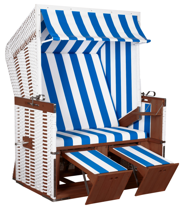 deVries Strandkorb Profi Nordsee Sylt PVC Des. 991 Gartenstrandkorb 124x87x159cm deVries Strandkorb Profi Nordsee Sylt PVC Des. 991 Gartenstrandkorb 124x87x159cm
