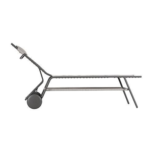 Lafuma Miami II Haut Batyline® Duo Sonnenliege Galet LFM5172.9714