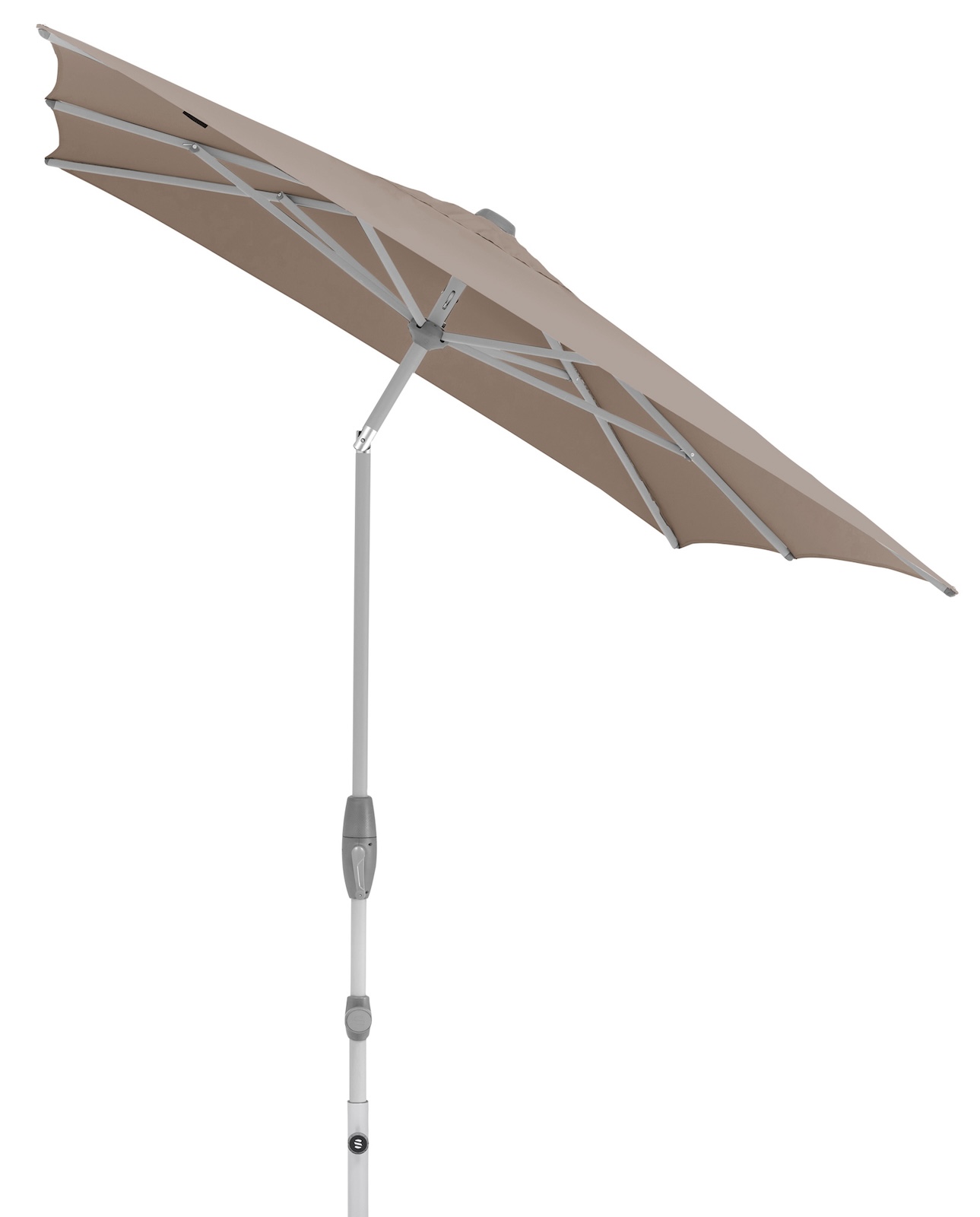 Sonnenschirm SUNCOMFORT® by Glatz Shell Turn rechteckig 250 x 200 cm in Light Taupe 053