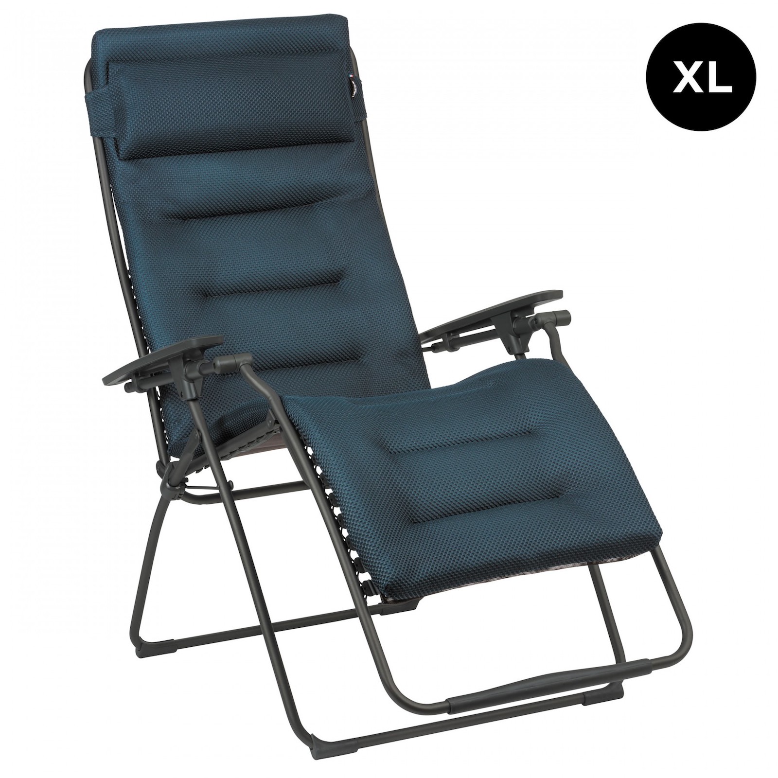 Lafuma Futura XL BeComfort® Relaxliege Sonnenliege Gartenliege Bleu Encre Titane Lafuma Futura XL BeComfort® Relaxliege Sonnenliege Gartenliege Bleu Encre Titane