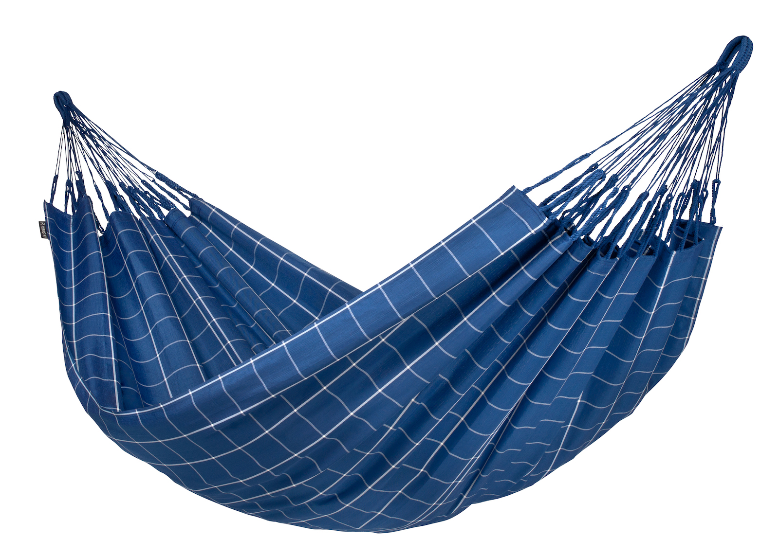 La Siesta Hängematte BRISA marine blau klassische Doppel-Hängematte Outdoor