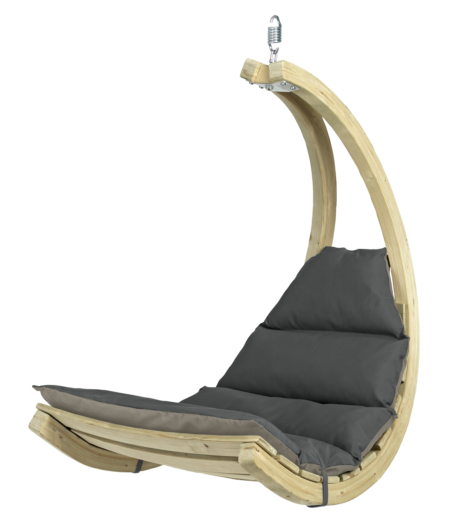 AMAZONAS Schwebesessel Swing Chair Anthracite Hängesessel inkl. Sitzkissen und Schwingfeder AMAZONAS Schwebesessel Swing Chair Anthracite Hängesessel inkl. Sitzkissen und Schwingfeder