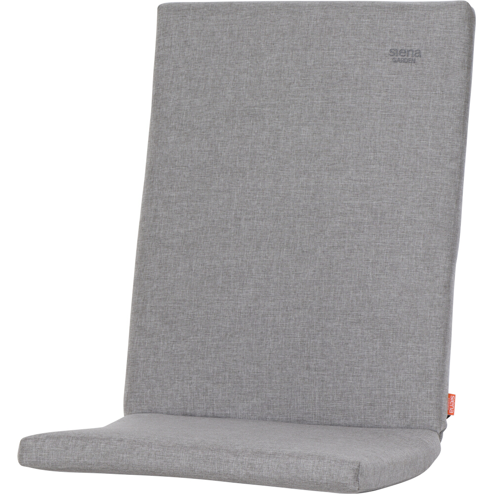 Siena Garden Liberta Sesselauflage für Niedriglehner 114x50x6 cm silber aus Polypropylen P08352