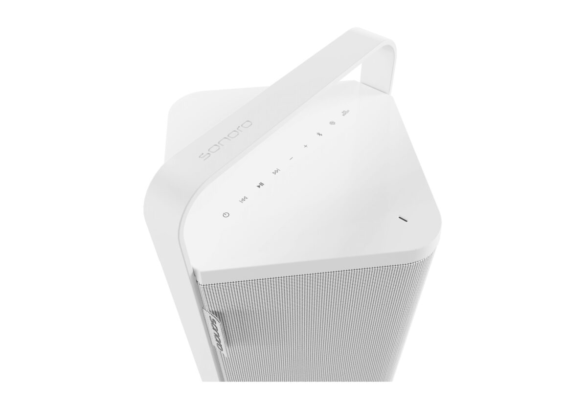 sonoro Vibes XL Tragbarer Outdoor Bluetooth Lautsprecher mit HiFi-Klang Weiß