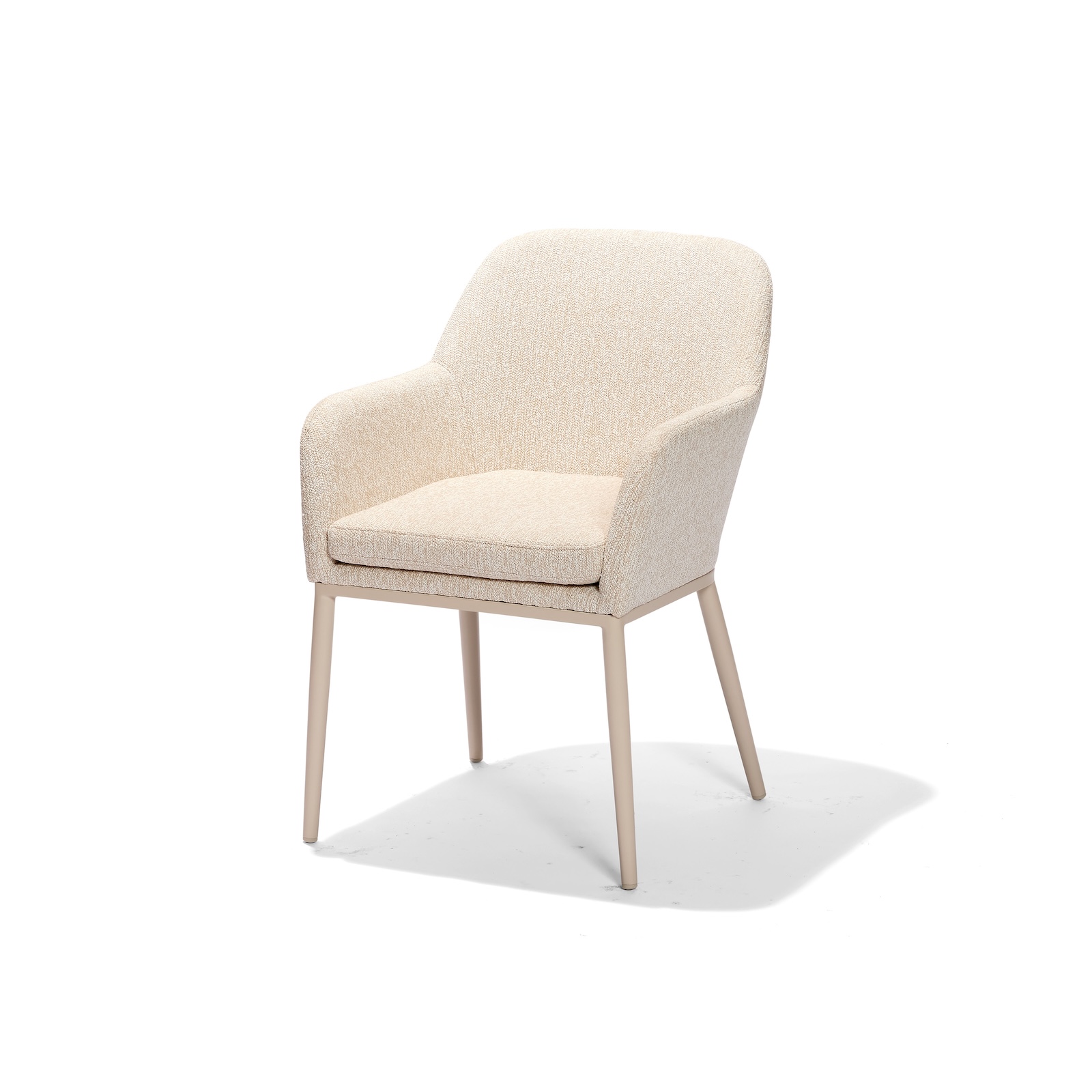 Best Belfort Dinning Sessel Gartenstuhl mit Armlehnen Sand 53 x 53 x 86 cm Best Belfort Dinning Sessel Gartenstuhl mit Armlehnen Sand 53 x 53 x 86 cm