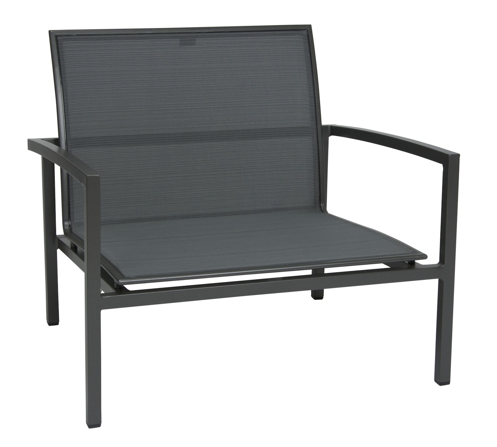 Stern Skelby Lounge-Sessel Lounge-Stuhl Gartensessel Gartenstuhl anthrazit/karbon