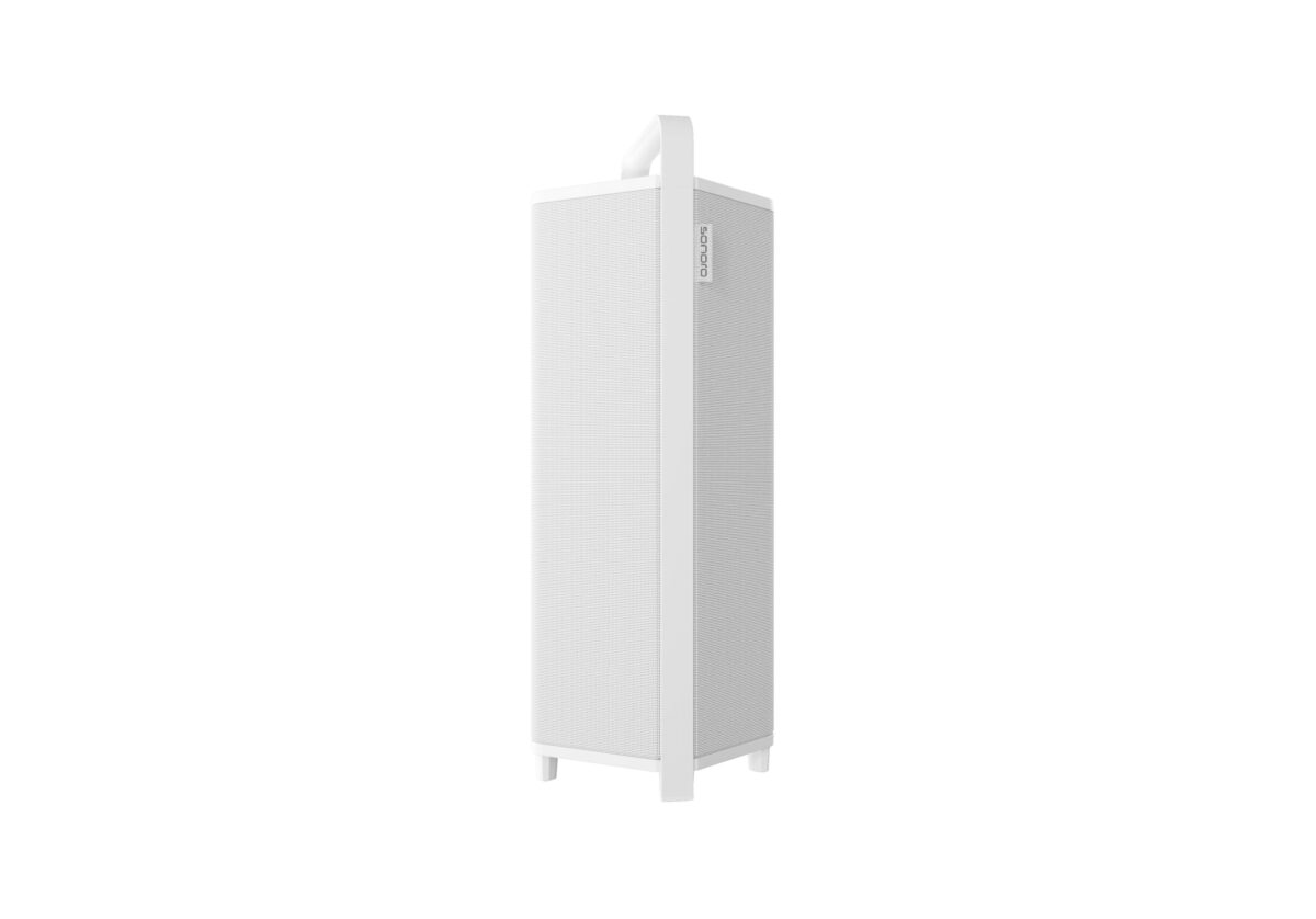sonoro Vibes XL Tragbarer Outdoor Bluetooth Lautsprecher mit HiFi-Klang Weiß