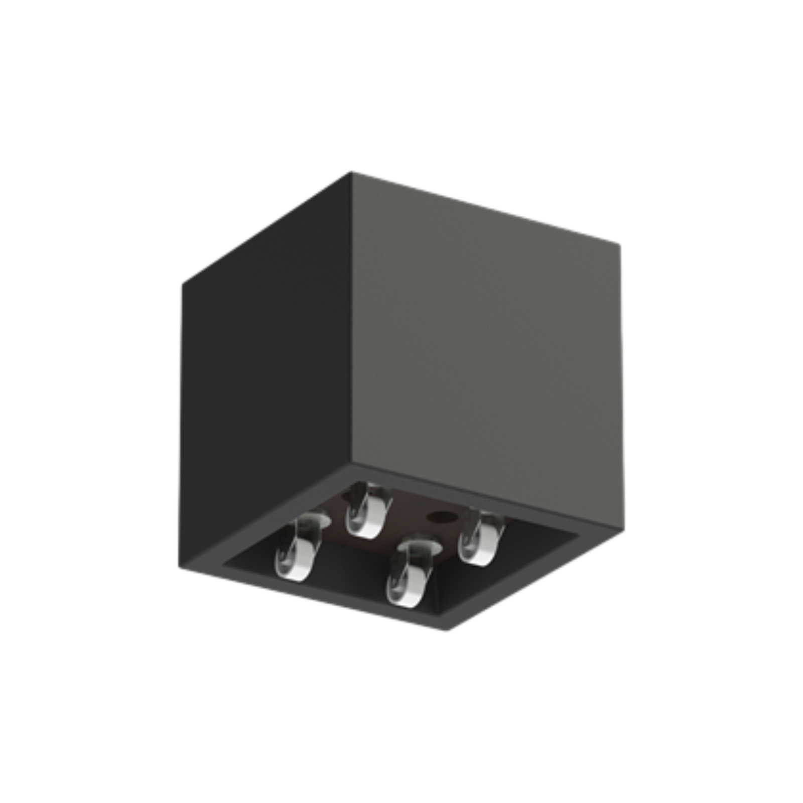 Adezz Carrez Pflanzgefäß mit Rollen Fiberglas Pflanzkübel 70x70x70 cm schwarz Adezz Carrez Pflanzgefäß mit Rollen Fiberglas Pflanzkübel 70x70x70 cm schwarz