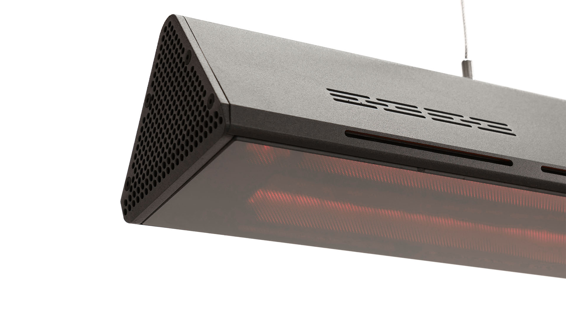 SUNRED® Smart Heater Proglax Gastro Wall / Hanging Black 2000W Heizstrahler Wand-/Deckenmontage
