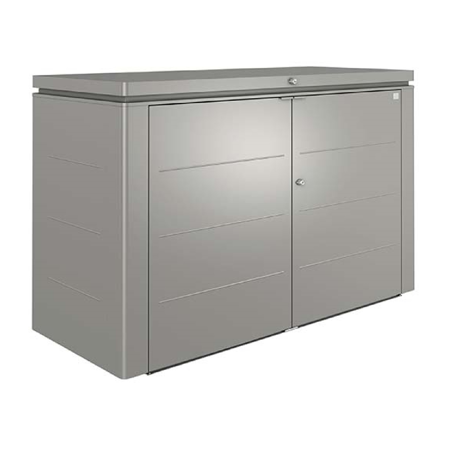 Biohort Gartenbox HighBoard 200 200x84x127 cm in 3 Farbvarianten Auflagenbox Gartenunterstand